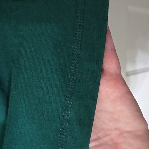 Vintage Pooh Tigger Piglet Hunter Green Henley Sz Medium Rabbit LS - Picture 6 of 8